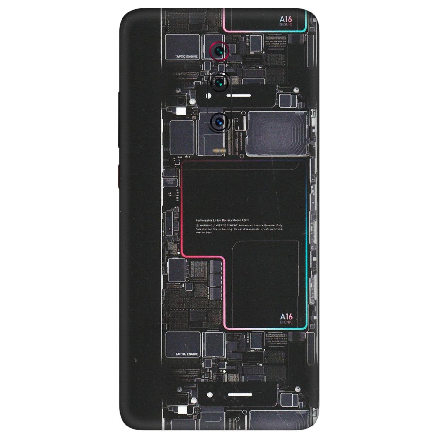 Xiaomi Redmi Phone Skins (All Models) - Motherboard Circuit Layout - Matte Finish (M-117) Redmi K20 Pro
