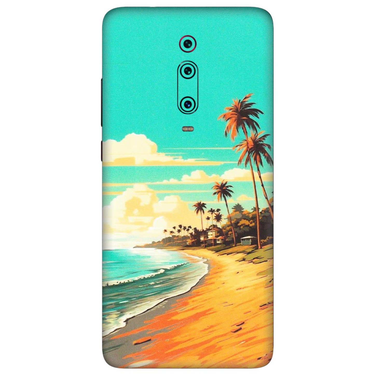 Xiaomi Redmi Phone Skins (All Models) - Miami Beach - Matte Finish (M-136) Redmi K20 Pro