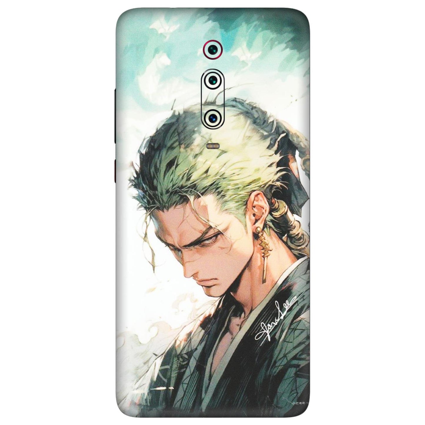 Xiaomi Redmi Phone Skins (All Models) - Pirate Hunter One Piece Anime - Matte Finish (M-157) Redmi K20 Pro