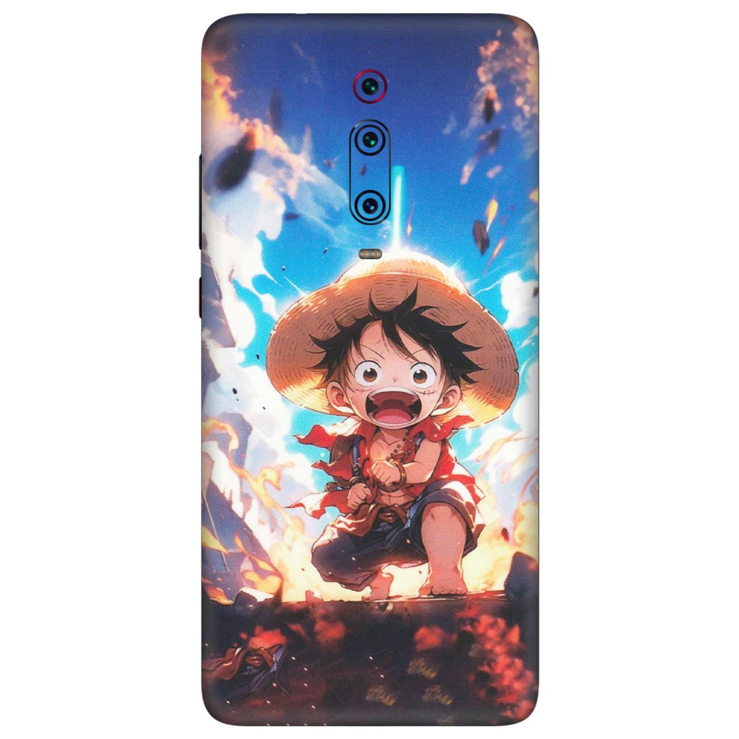 Xiaomi Redmi Phone Skins (All Models) - Toon One Piece Cute Character - Matte Finish (M-35) Redmi K20 Pro