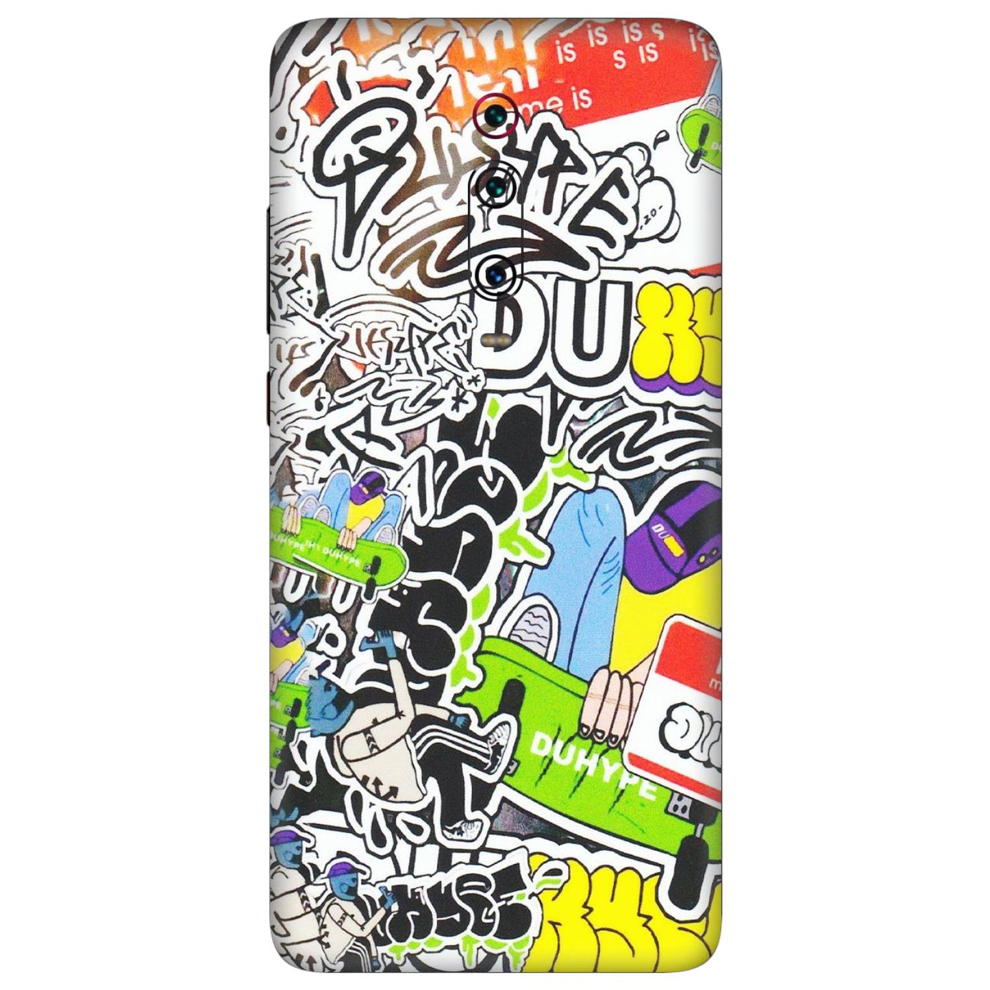 Xiaomi Redmi Phone Skins (All Models) - Dope Graffiti - Matte Finish (M-61) Redmi K20 Pro