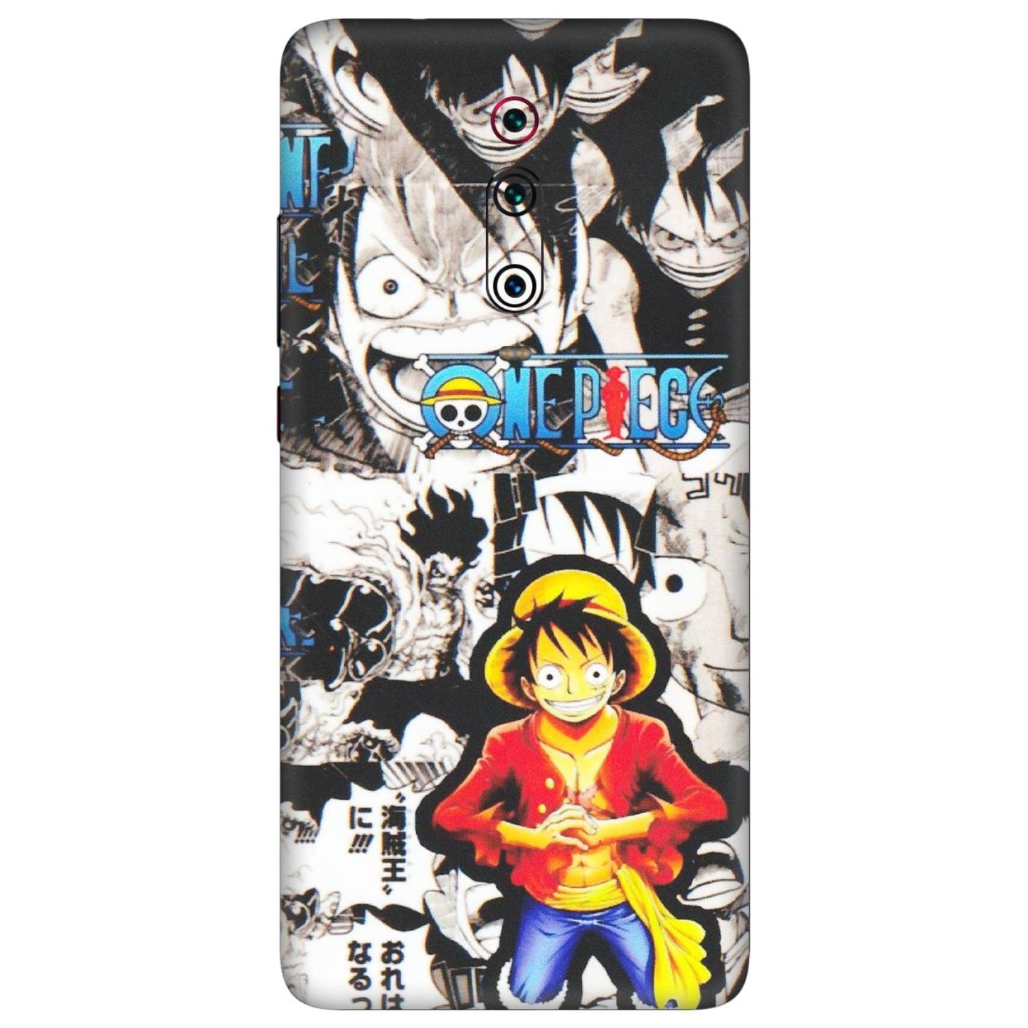 Xiaomi Redmi Phone Skins (All Models) - One Piece B&W - Matte Finish (M-63) Redmi K20 Pro
