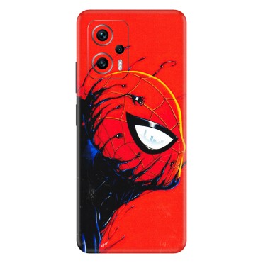 Xiaomi Redmi Phone Skins (All Models) - Spiderman Face Venom - 3D Embossed Finish (L-165) Redmi K50i 5G