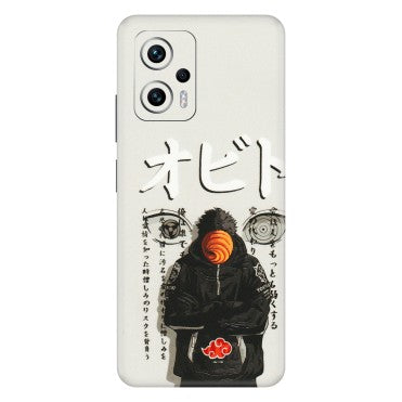 Xiaomi Redmi Phone Skins (All Models) - Obito Anime Eye - 3D Embossed Finish (L-19) Redmi K50i 5G