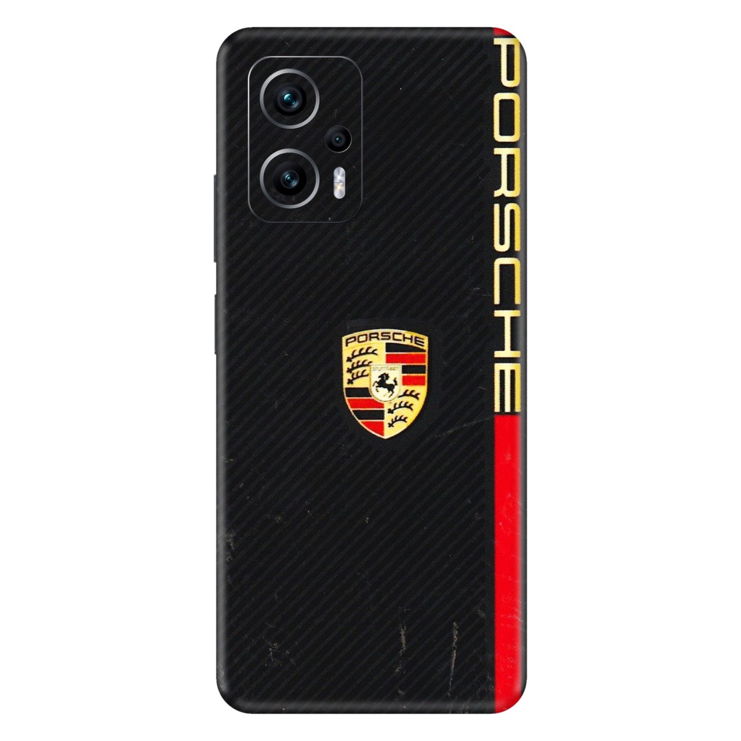 Xiaomi Redmi Phone Skins (All Models) - Premium Porsche - 3D Embossed Finish (L-225) Redmi K50i 5G