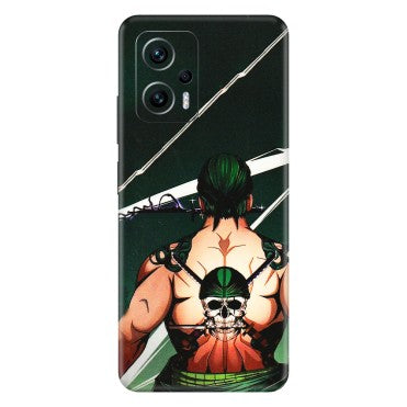 Xiaomi Redmi Phone Skins (All Models) - Zoro Anime - 3D Embossed Finish (L-23) Redmi K50i 5G