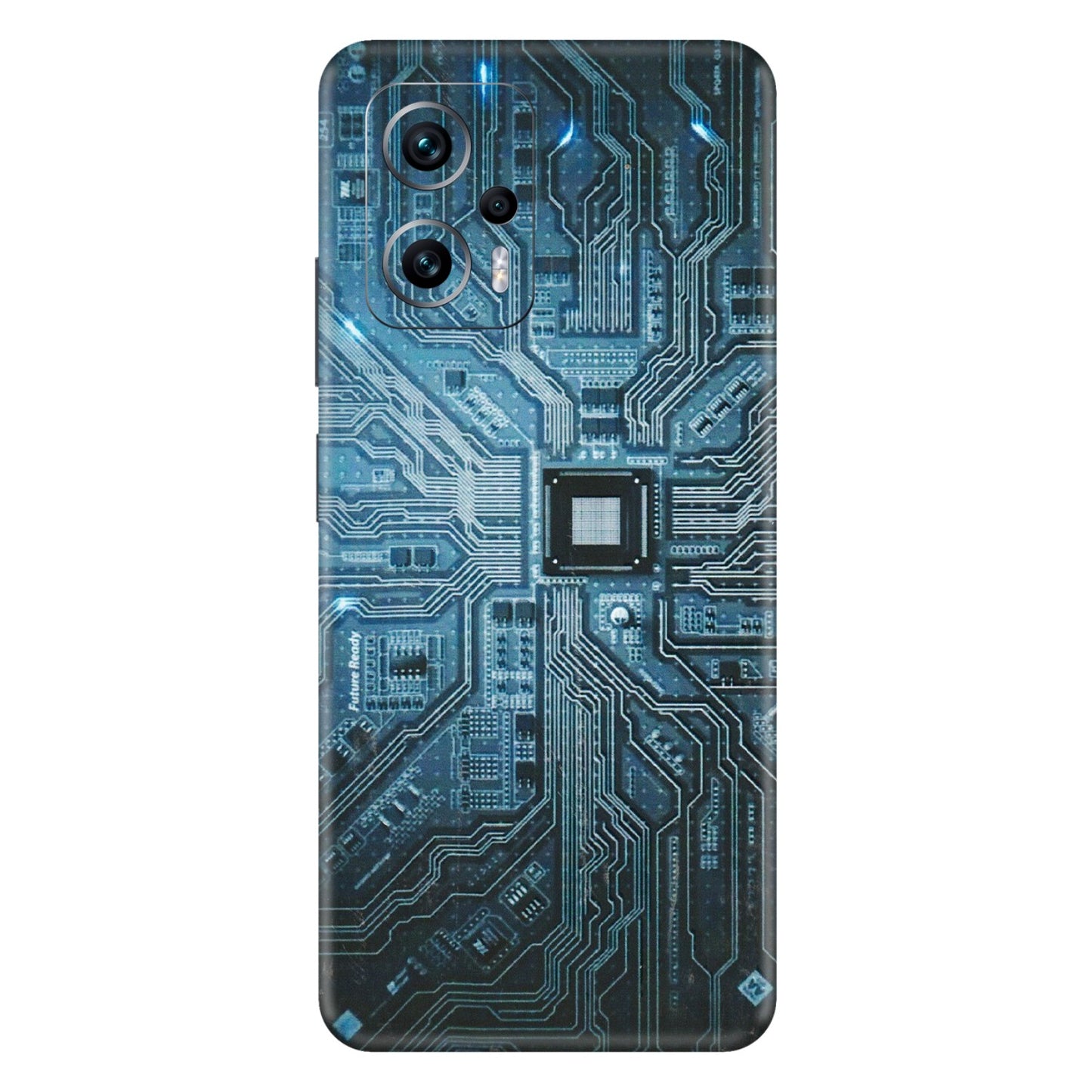 Xiaomi Redmi Phone Skins (All Models) - Original Circuit - 3D Embossed Finish (L-267) Redmi K50i 5G