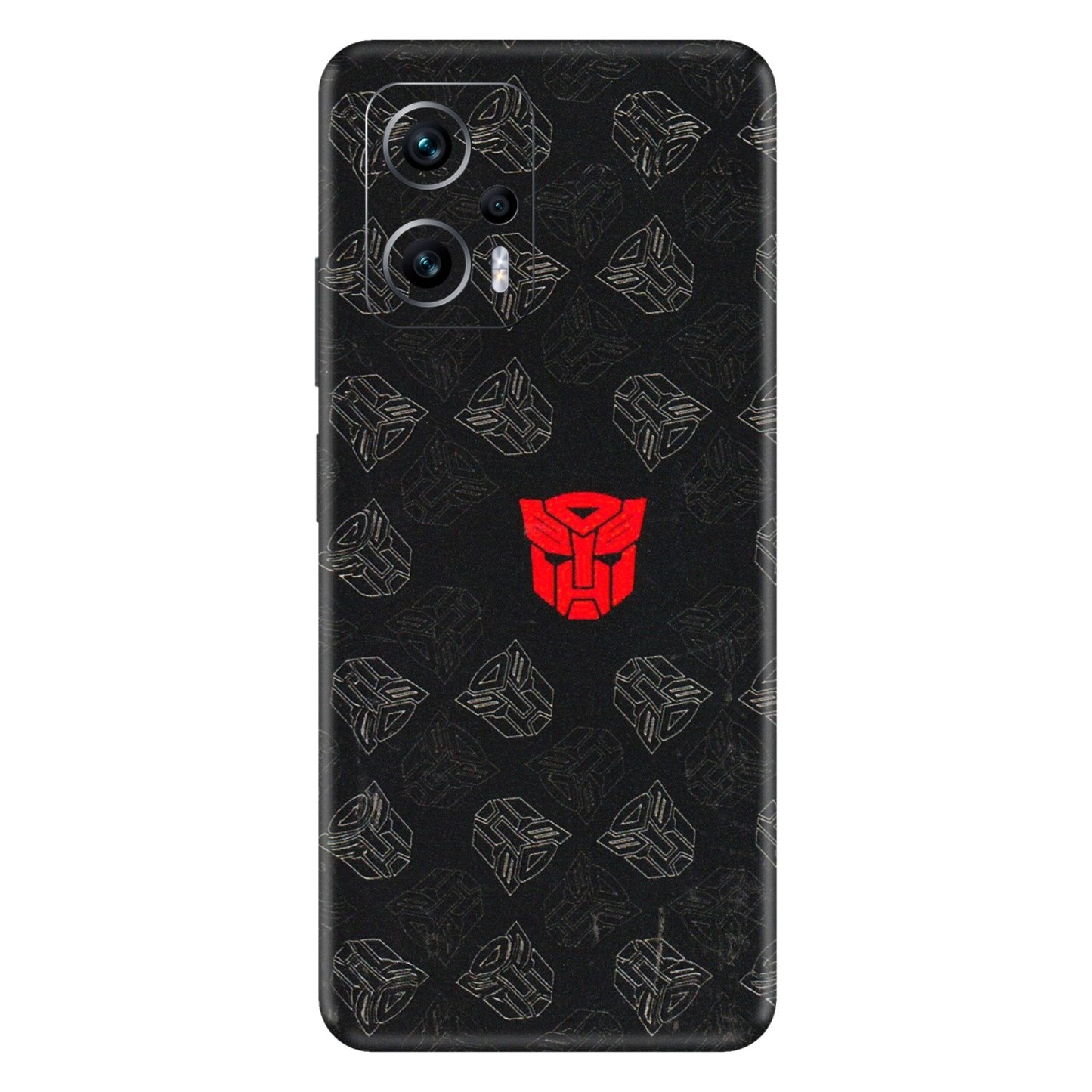 Xiaomi Redmi Phone Skins (All Models) - Transformers Devastation - 3D Embossed Finish (L-301) Redmi K50i 5G