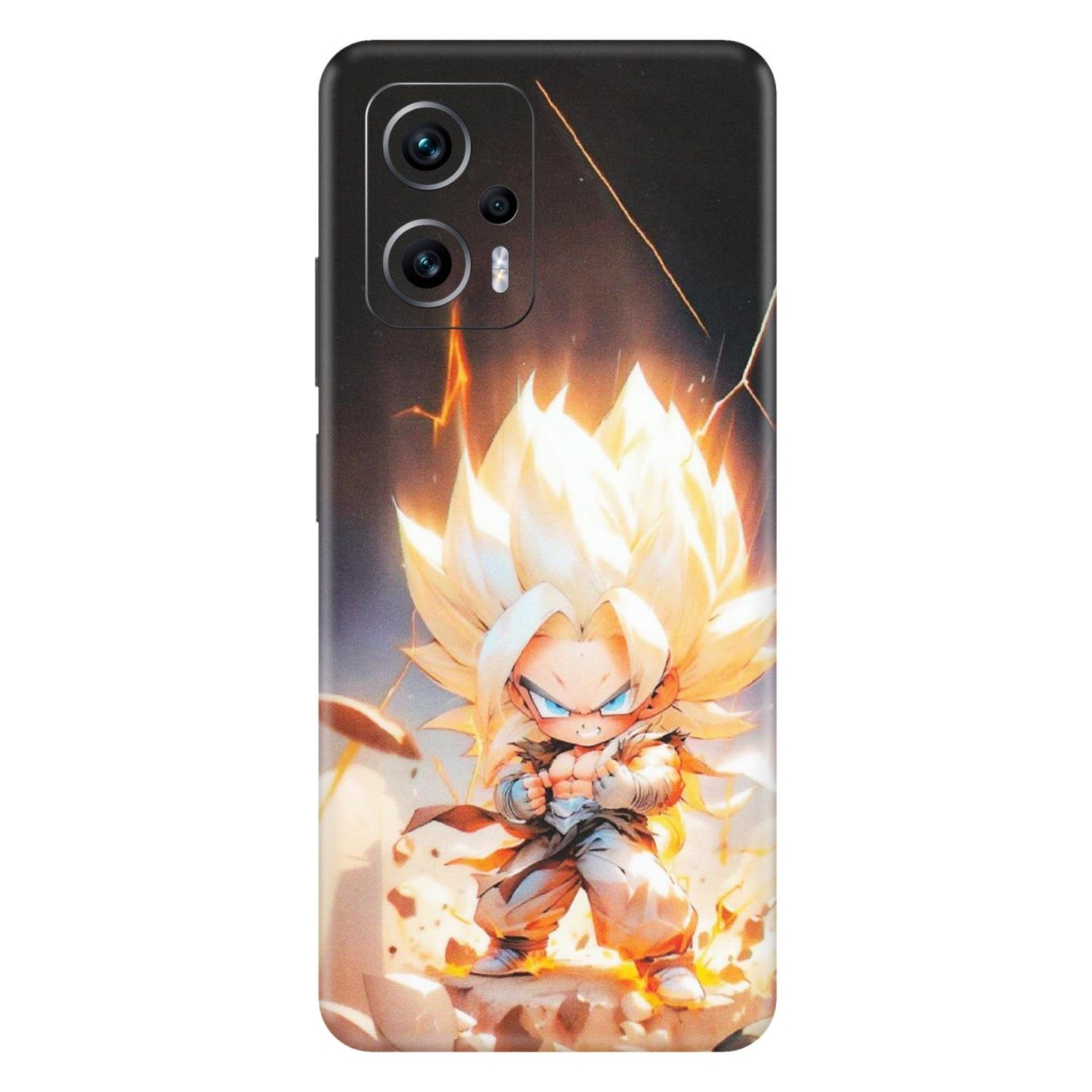 Xiaomi Redmi Phone Skins (All Models) - Goku Dragon Cute Anime - Matte Finish (M-131) Redmi K50i 5G