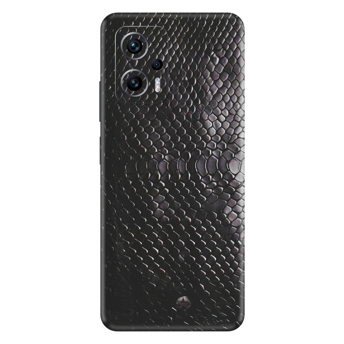 Xiaomi Redmi Phone Skins (All Models) - Black Snack Leather - Matte Finish (M-147) Redmi K50i 5G