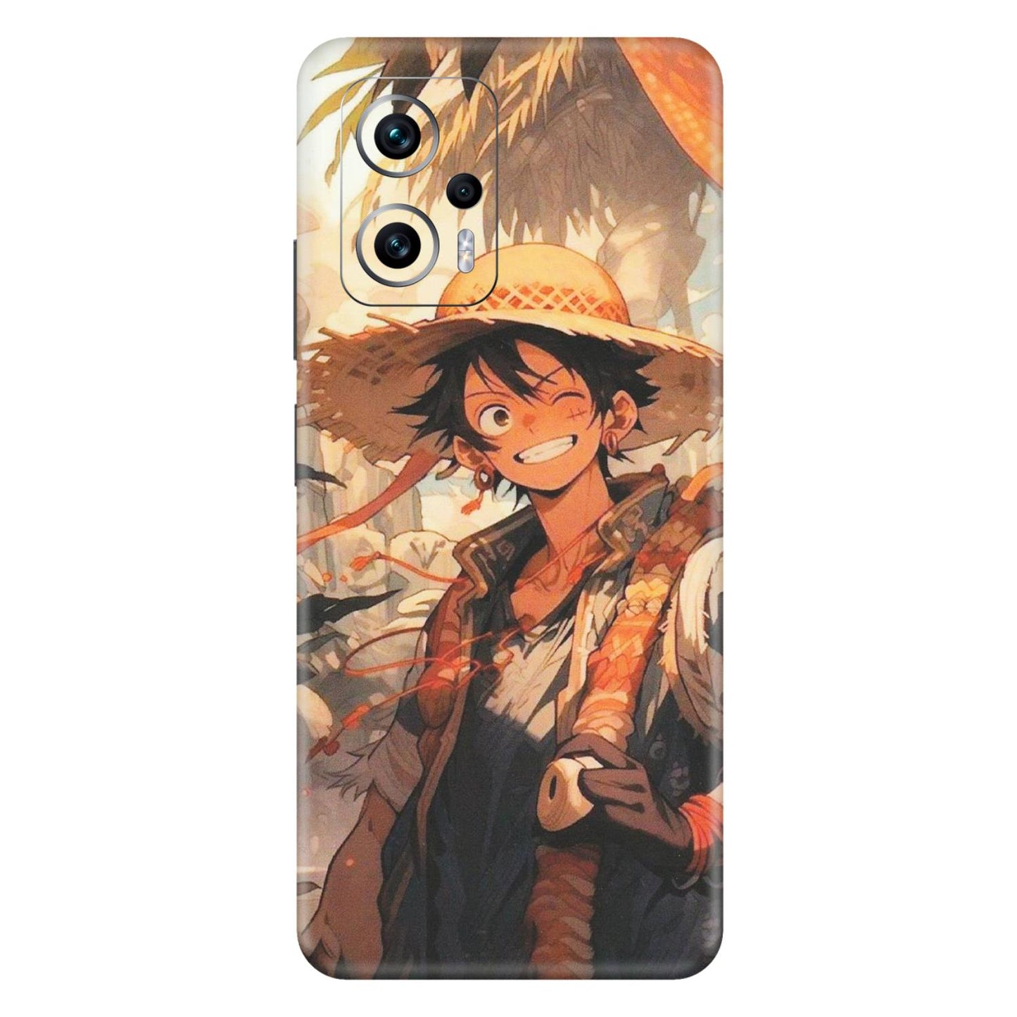 Xiaomi Redmi Phone Skins (All Models) - Anime Character Smile - Matte Finish (M-33) Redmi K50i 5G