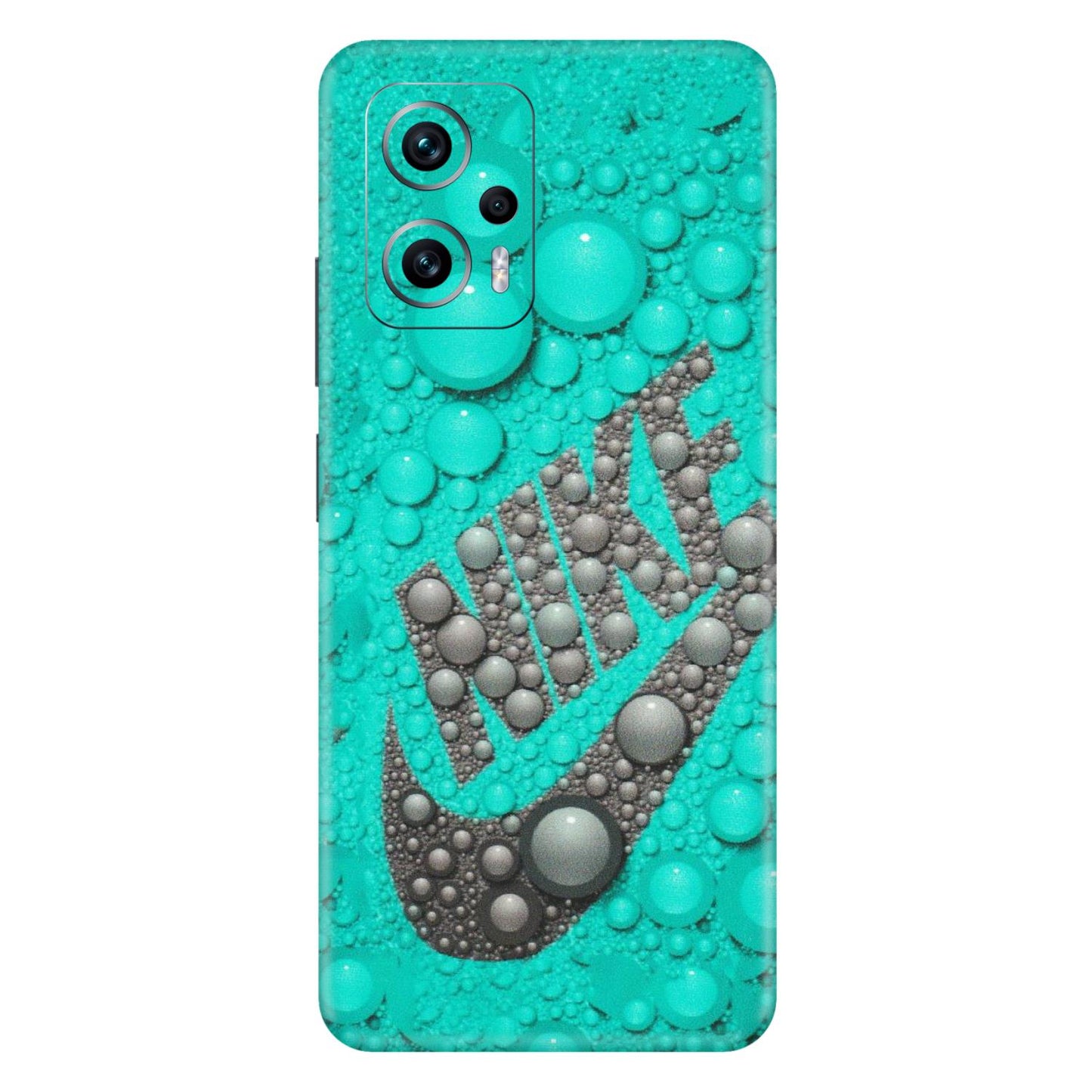 Xiaomi Redmi Phone Skins (All Models) - Shoe Brand Bubbles - Matte Finish (M-42) Redmi K50i 5G