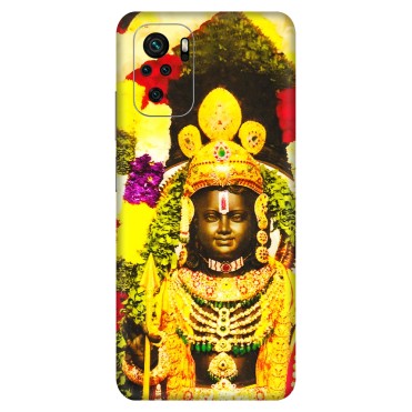 Xiaomi Redmi Phone Skins (All Models) - Ram Lalla Ayodhya - 3D Embossed Finish (L-103) Redmi Note 10S