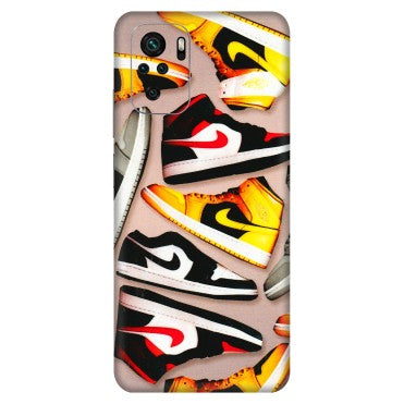 Xiaomi Redmi Phone Skins (All Models) - Sneaker Lover - 3D Embossed Finish (L-135) Redmi Note 10S