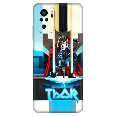 Xiaomi Redmi Phone Skins (All Models) - Thor - 3D Embossed Finish (L-137) Redmi Note 10S