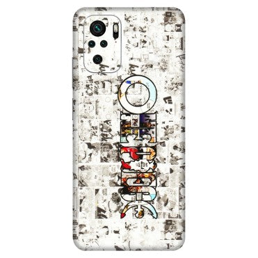 Xiaomi Redmi Phone Skins (All Models) - One Piece Manga - 3D Embossed Finish (L-26) Redmi Note 10S