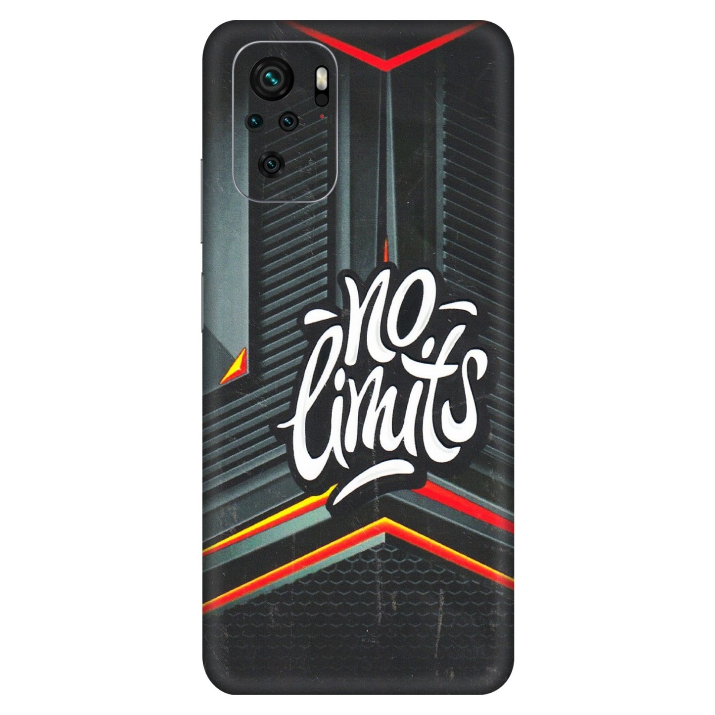 Xiaomi Redmi Phone Skins (All Models) - No Limits - 3D Embossed Finish (L-286) Redmi Note 10S