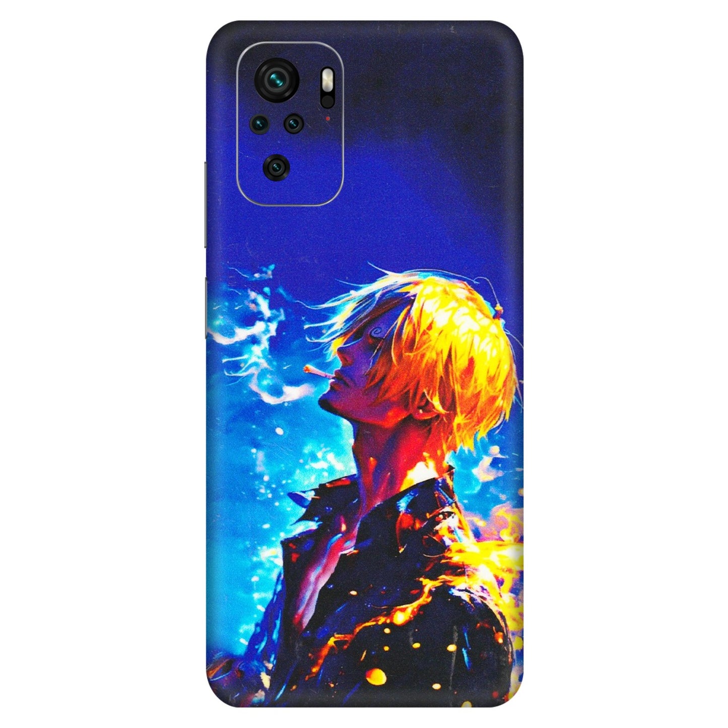 Xiaomi Redmi Phone Skins (All Models) - Sanji Vinsmoke One Piece - 3D Embossed Finish (L-319) Redmi Note 10S