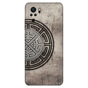 Xiaomi Redmi Phone Skins (All Models) - Mysterious Circular Design - 3D Embossed Finish (L-63) Redmi Note 10S