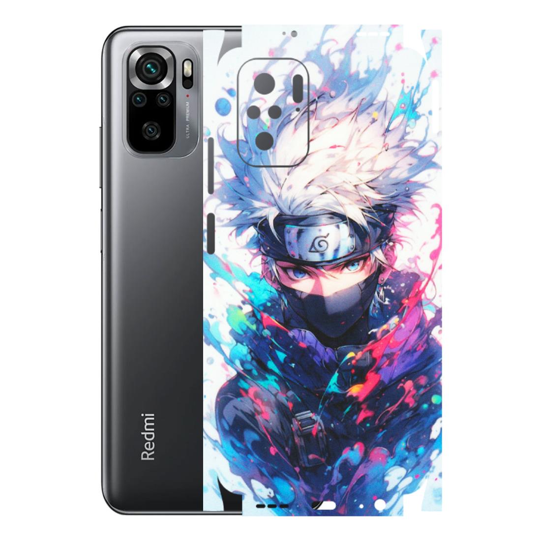 Xiaomi Redmi Phone Skins (All Models) - Naruto Face Mask - Matte Finish (M-03) Redmi Note 10S