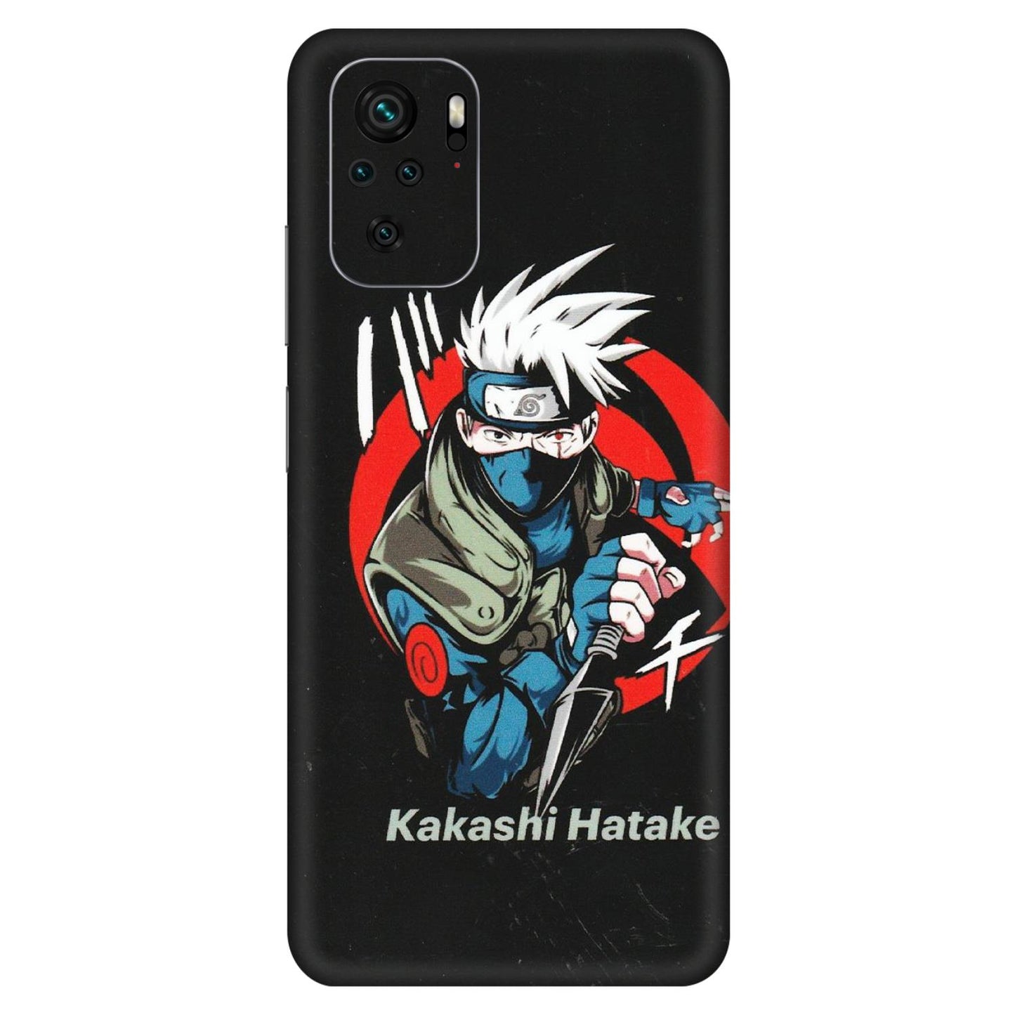 Xiaomi Redmi Phone Skins (All Models) - Naruto Kakashi Hatake Killer - Matte Finish (M-114) Redmi Note 10S