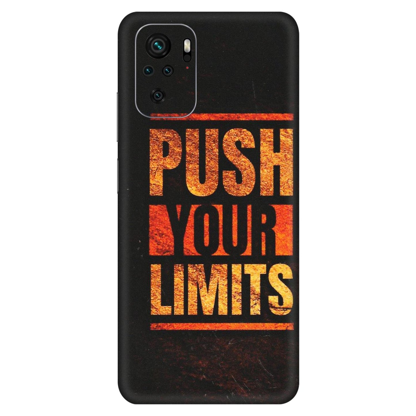 Xiaomi Redmi Phone Skins (All Models) - Push Your Limits - Matte Finish (M-118) Redmi Note 10S