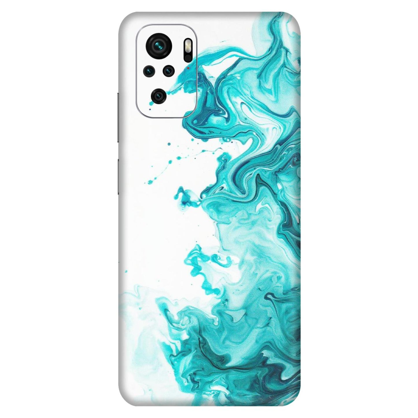 Xiaomi Redmi Phone Skins (All Models) - Sky Blue Abstract Colour - Matte Finish (M-146) Redmi Note 10S