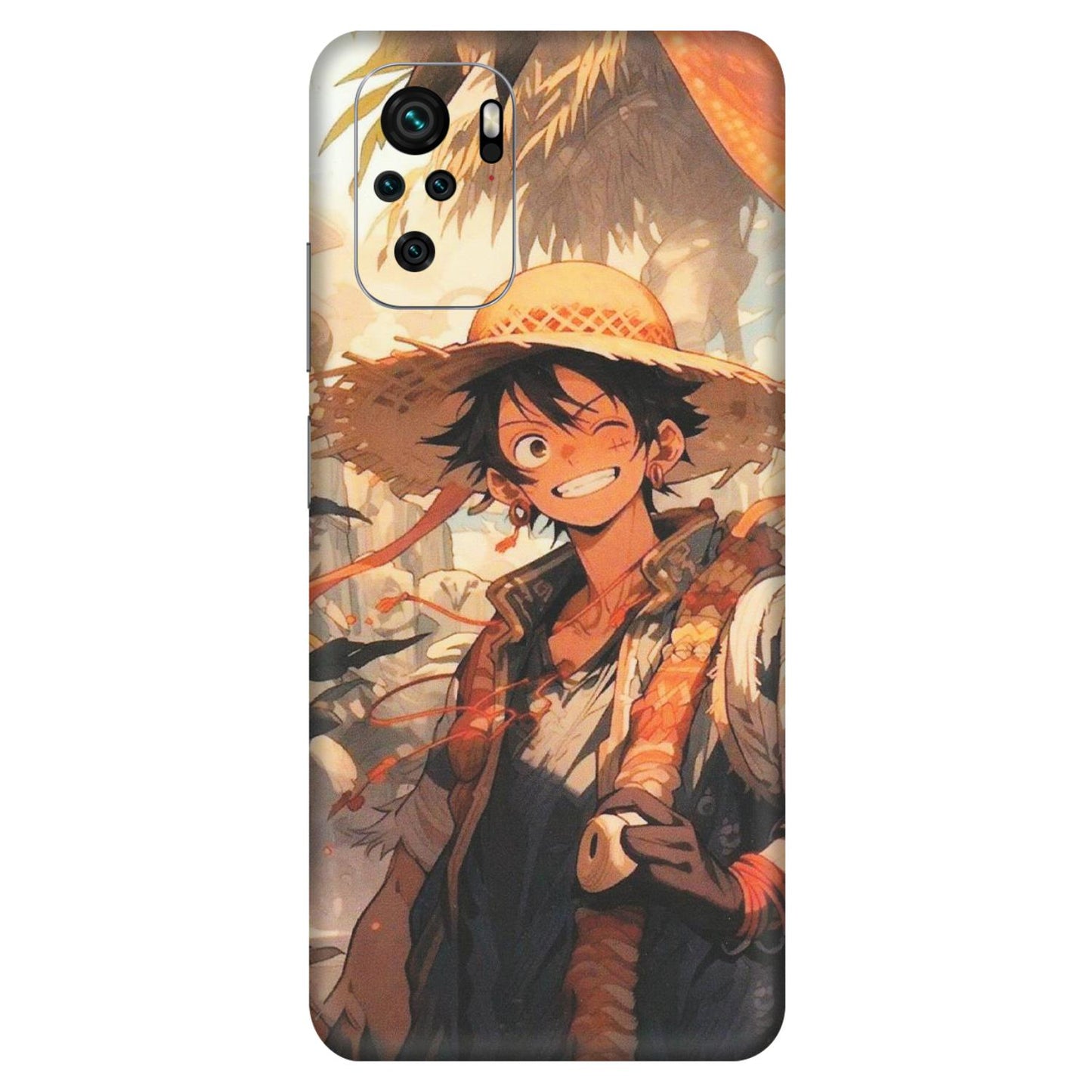 Xiaomi Redmi Phone Skins (All Models) - Anime Character Smile - Matte Finish (M-33) Redmi Note 10S