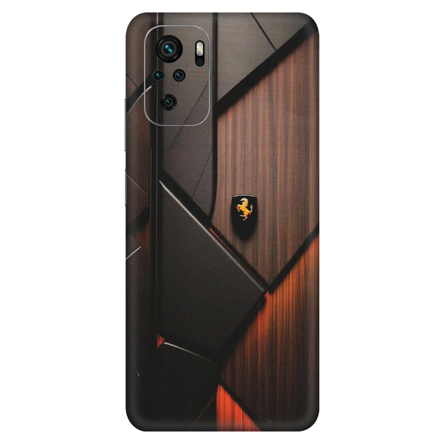 Xiaomi Redmi Phone Skins (All Models) - Lambo Beauty Wood Pattern Sober - Matte Finish (M-51) Redmi Note 10S