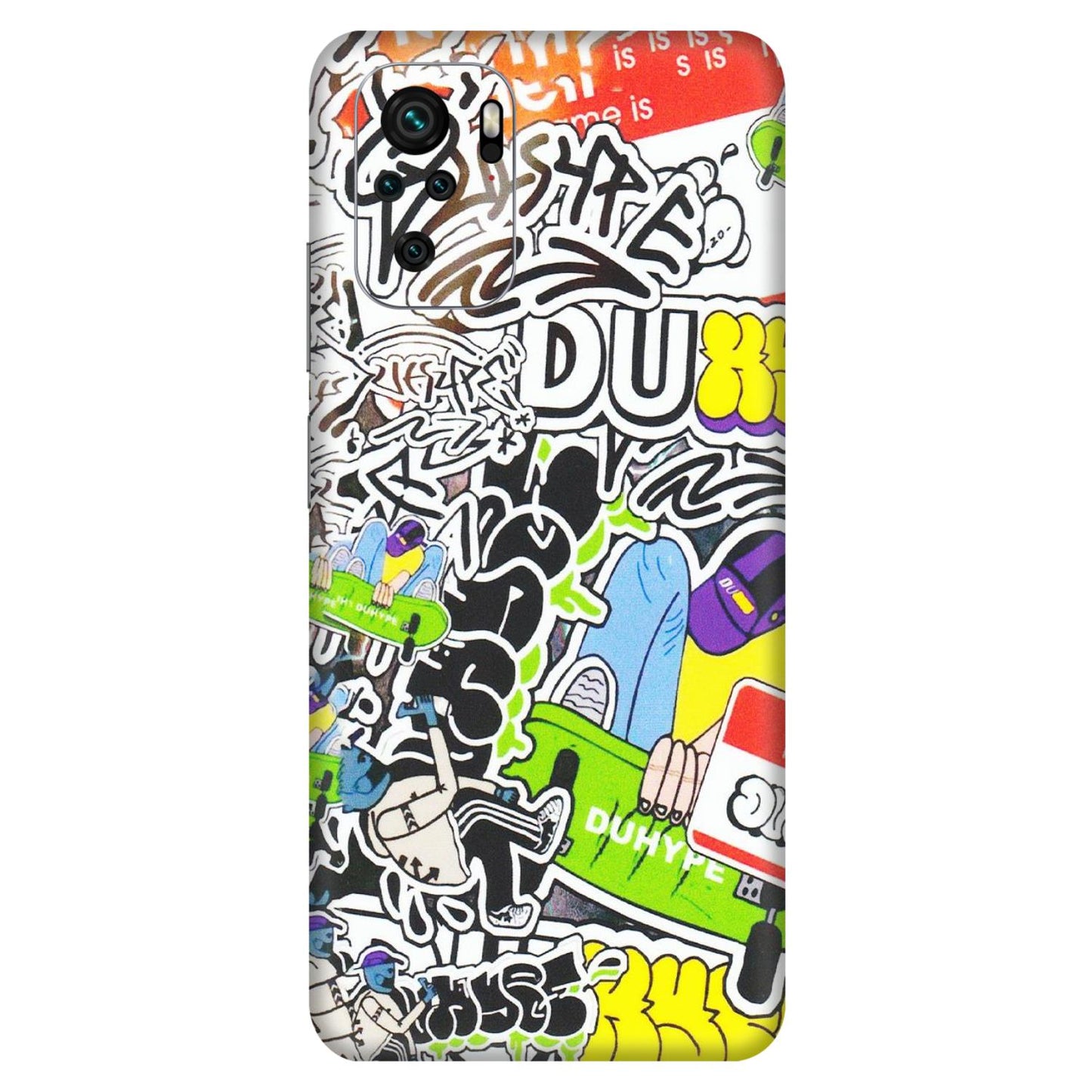 Xiaomi Redmi Phone Skins (All Models) - Dope Graffiti - Matte Finish (M-61) Redmi Note 10S