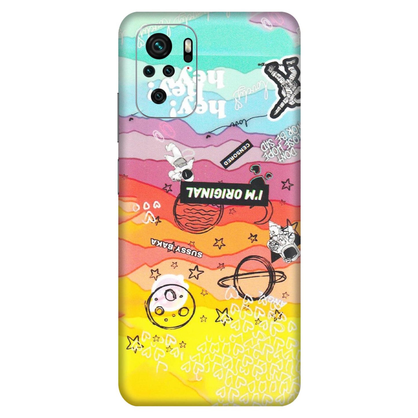 Xiaomi Redmi Phone Skins (All Models) - The Original Astronaut - Matte Finish (M-79) Redmi Note 10S