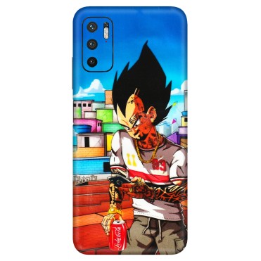 Xiaomi Redmi Phone Skins (All Models) - Vegeta - 3D Embossed Finish (L-136) Redmi Note 10T 5G