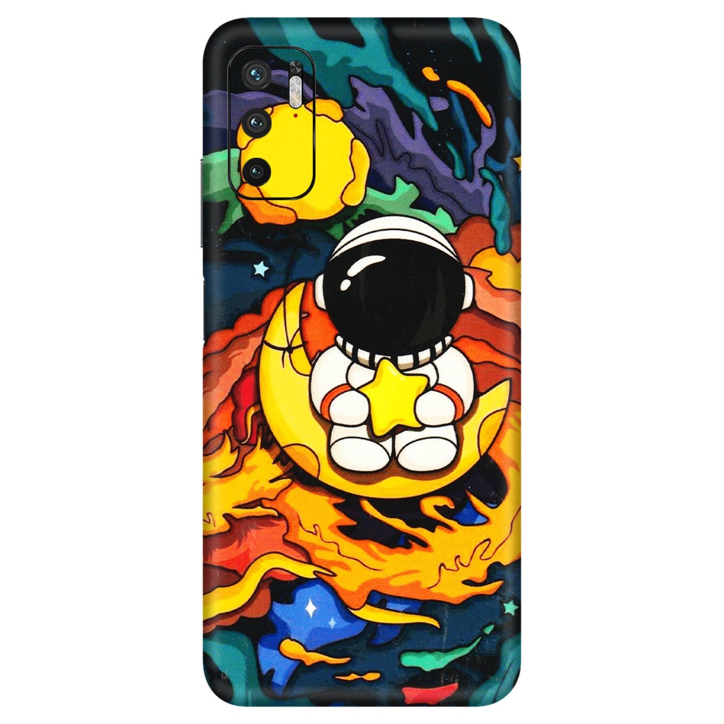 Xiaomi Redmi Phone Skins (All Models) - Baby Astronaut - 3D Embossed Finish (L-197) Redmi Note 10T 5G