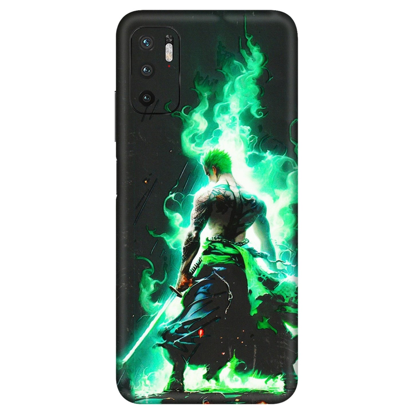 Xiaomi Redmi Phone Skins (All Models) - Zoro Sword - 3D Embossed Finish (L-241) Redmi Note 10T 5G