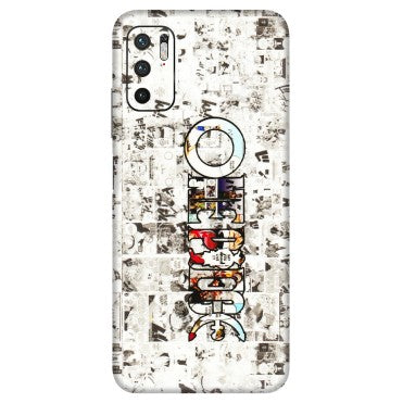 Xiaomi Redmi Phone Skins (All Models) - One Piece Manga - 3D Embossed Finish (L-26) Redmi Note 10T 5G