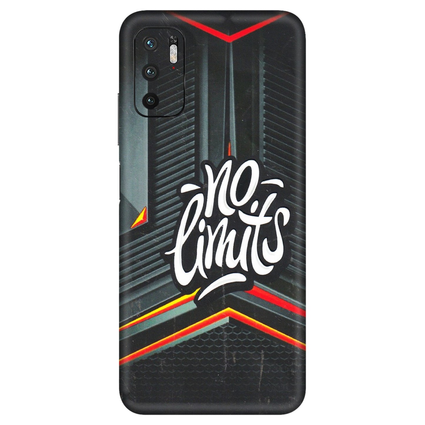 Xiaomi Redmi Phone Skins (All Models) - No Limits - 3D Embossed Finish (L-286) Redmi Note 10T 5G