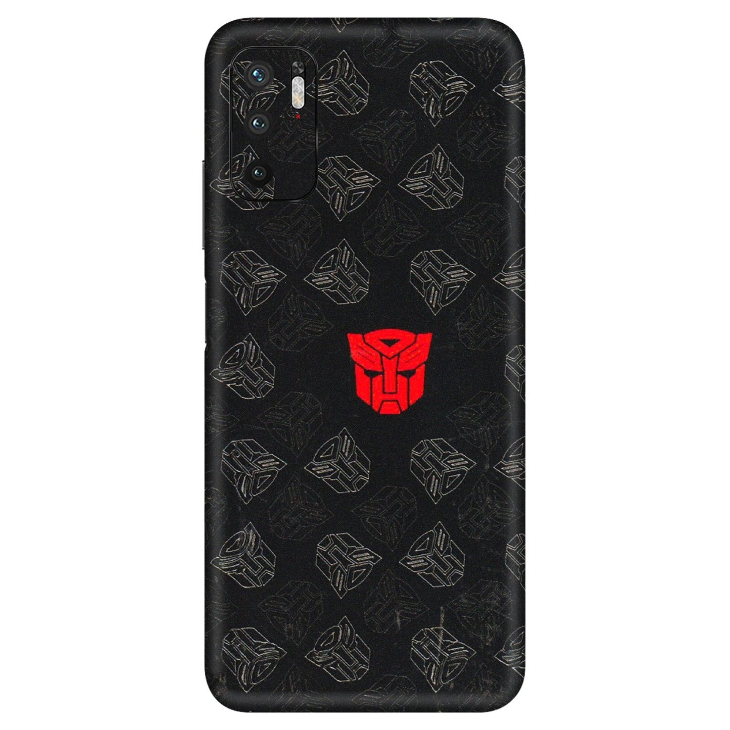 Xiaomi Redmi Phone Skins (All Models) - Transformers Devastation - 3D Embossed Finish (L-301) Redmi Note 10T 5G