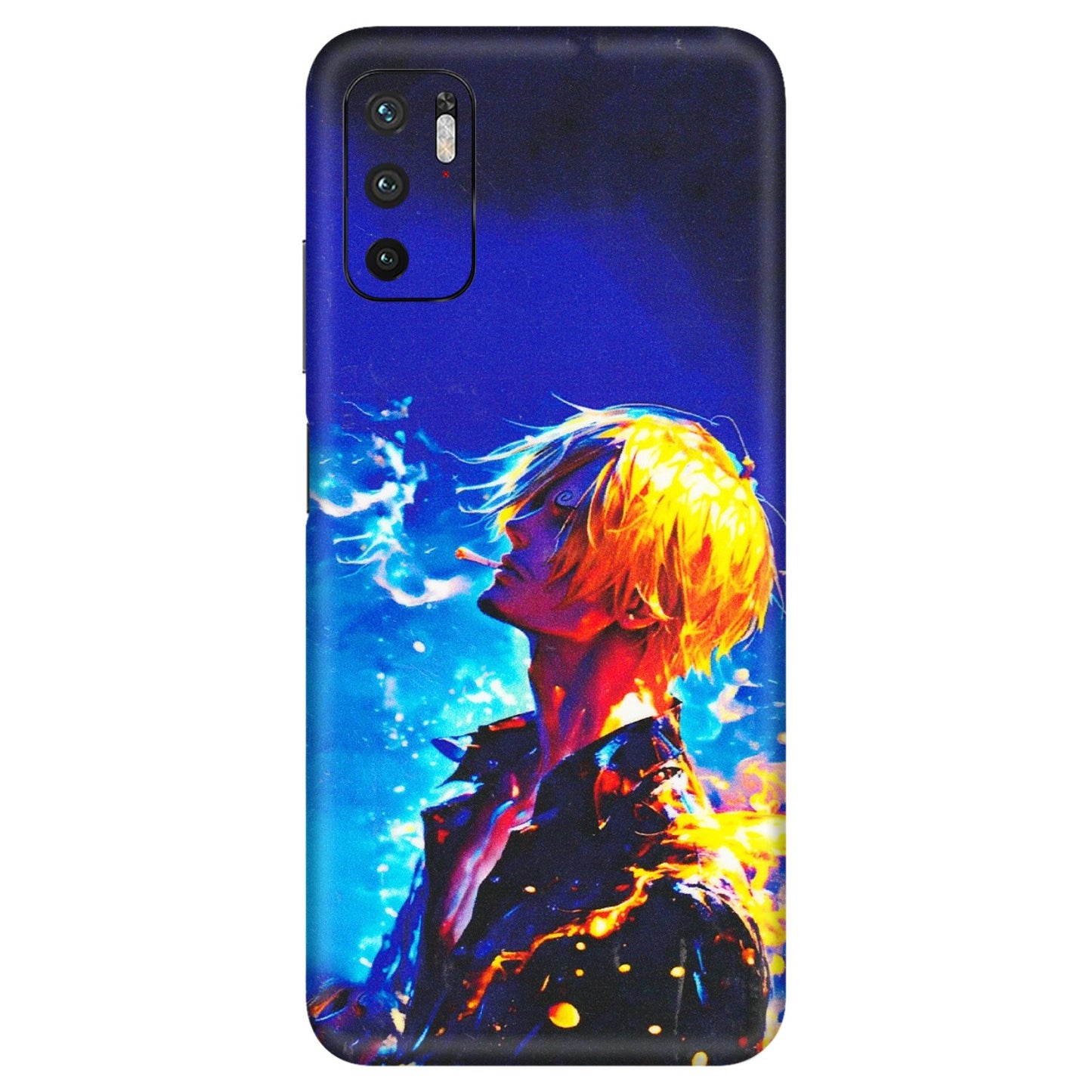 Xiaomi Redmi Phone Skins (All Models) - Sanji Vinsmoke One Piece - 3D Embossed Finish (L-319) Redmi Note 10T 5G