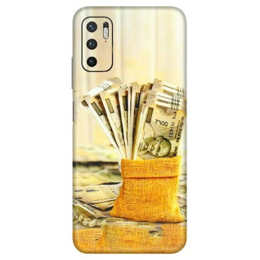 Xiaomi Redmi Phone Skins (All Models) - Show Me The Money - 3D Embossed Finish (L-52) Redmi Note 10T 5G