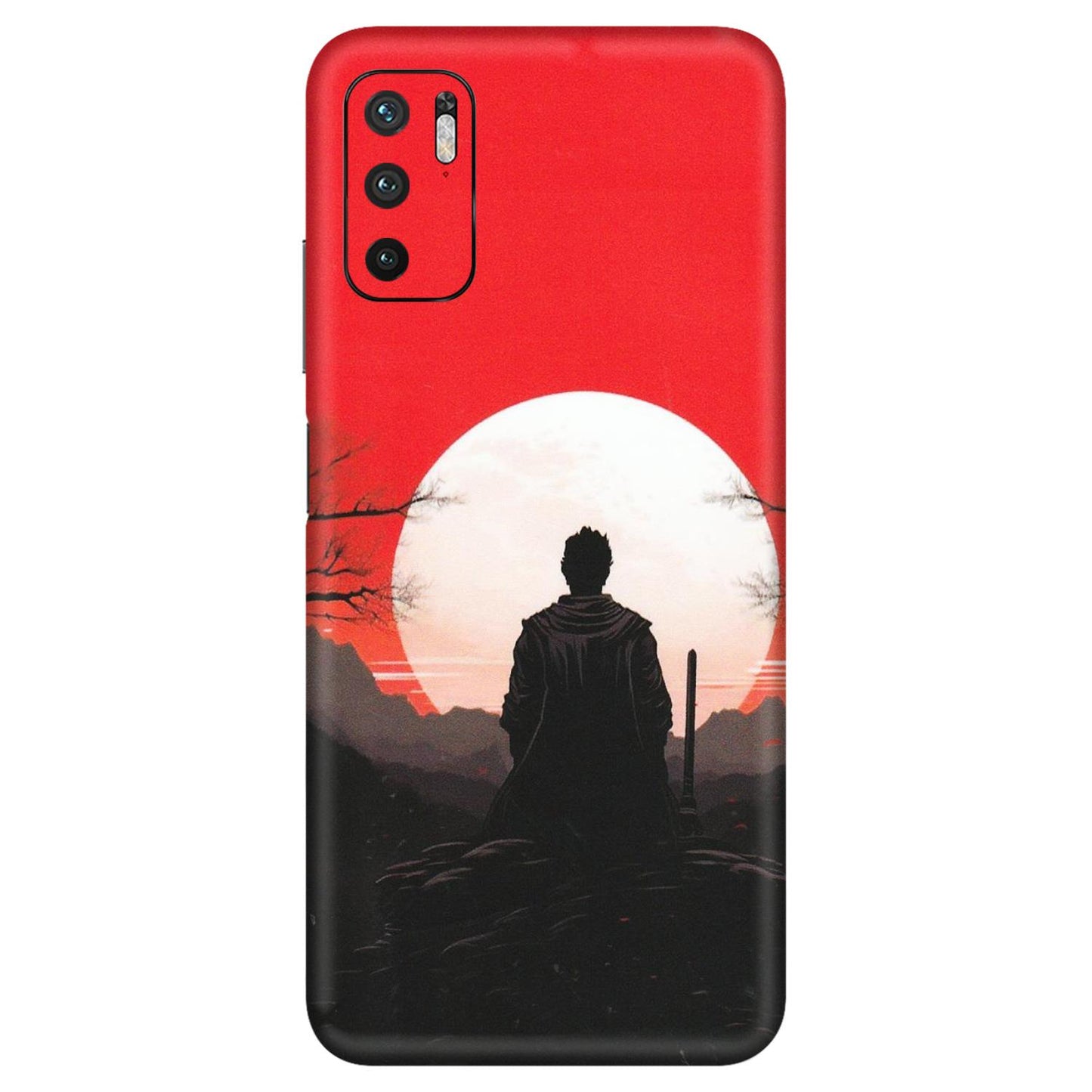 Xiaomi Redmi Phone Skins (All Models) - Samurai Anime - Matte Finish (M-141) Redmi Note 10T 5G