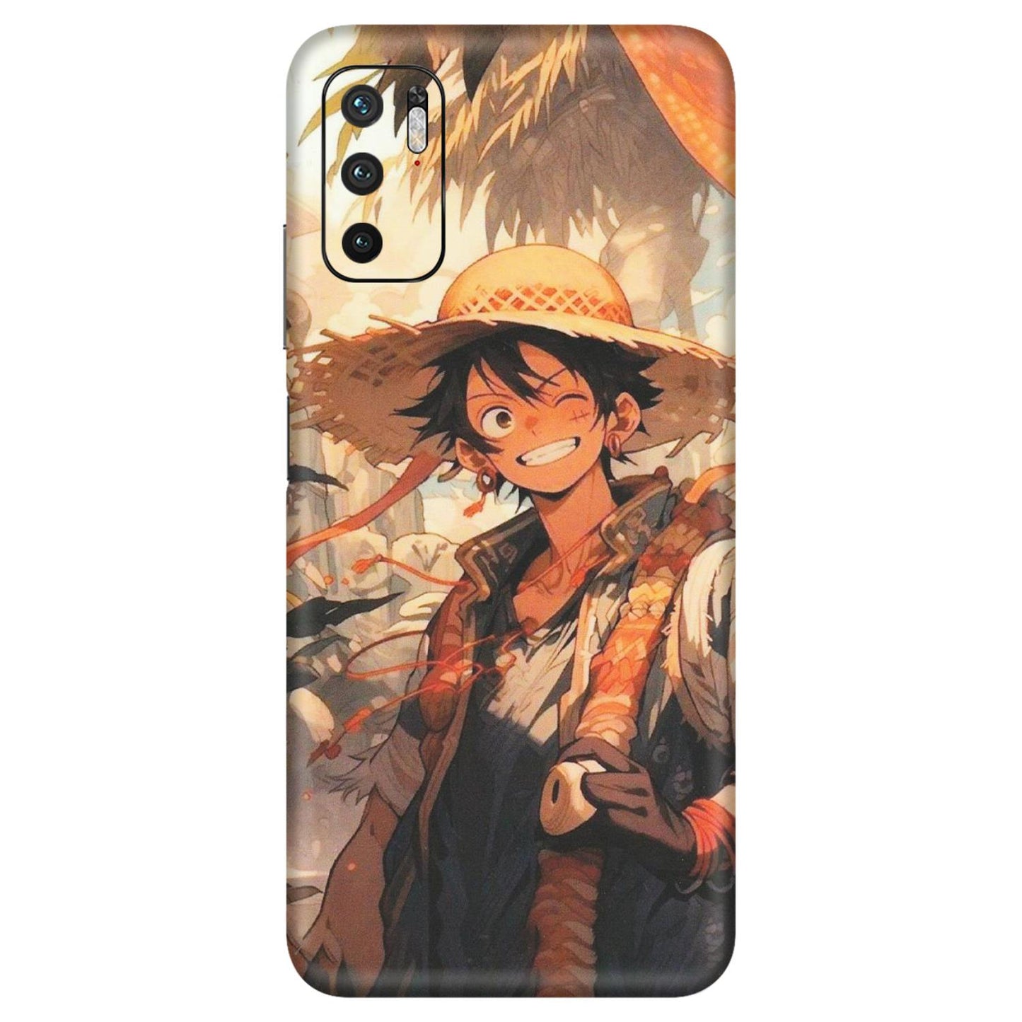 Xiaomi Redmi Phone Skins (All Models) - Anime Character Smile - Matte Finish (M-33) Redmi Note 10T 5G