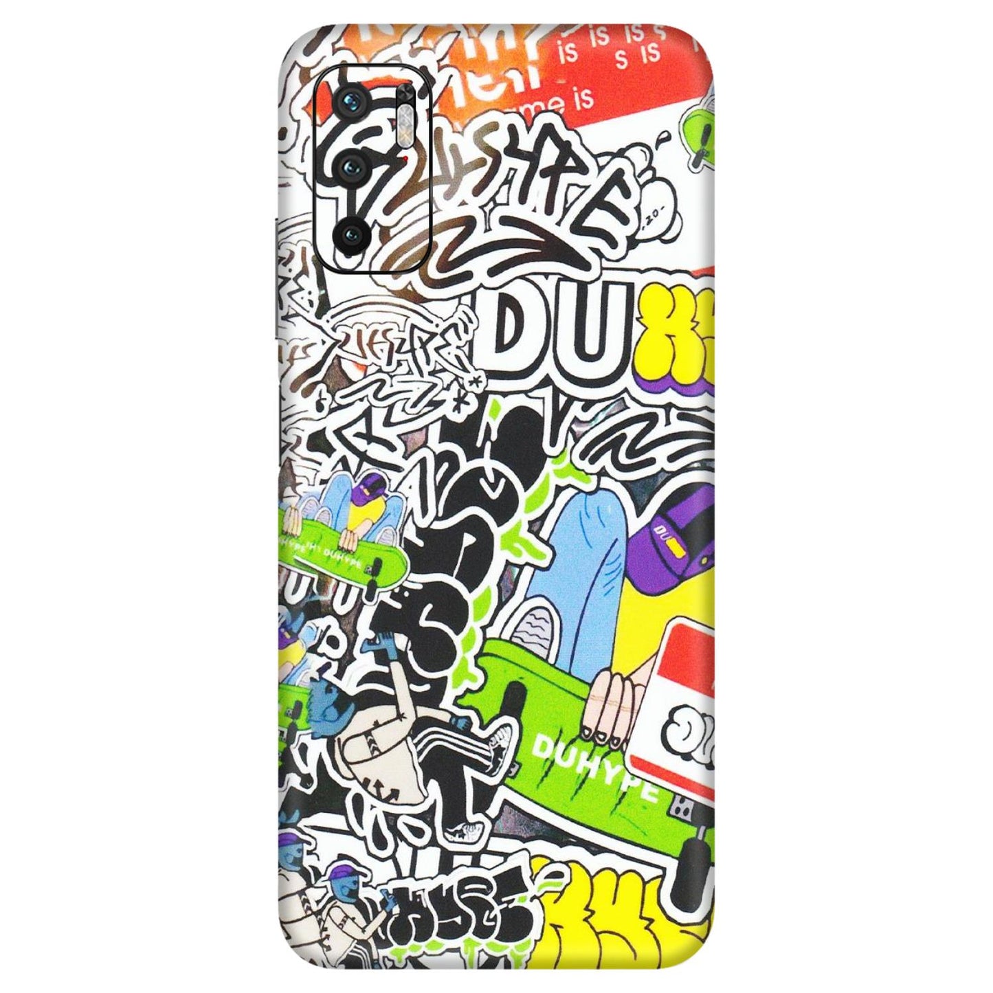 Xiaomi Redmi Phone Skins (All Models) - Dope Graffiti - Matte Finish (M-61) Redmi Note 10T 5G