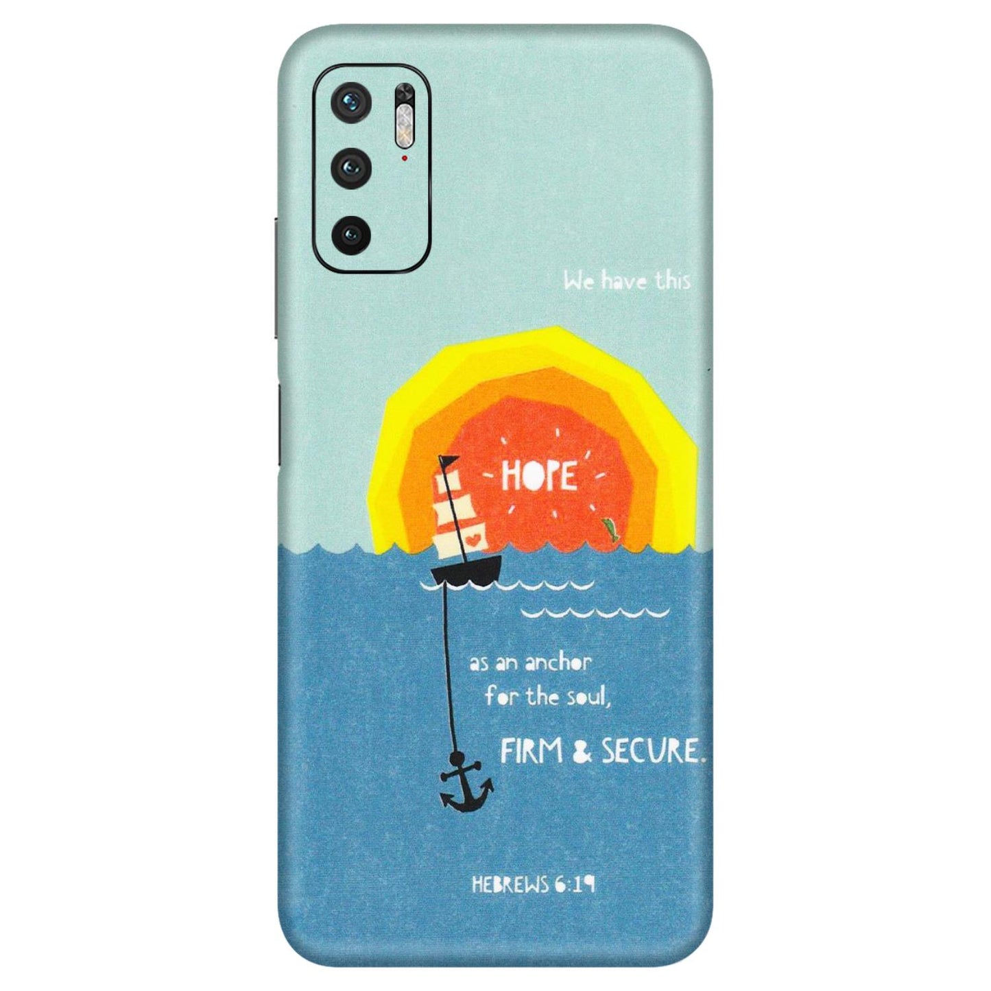 Xiaomi Redmi Phone Skins (All Models) - A Beautiful Sunset of Hope - Matte Finish (M-75) Redmi Note 10T 5G