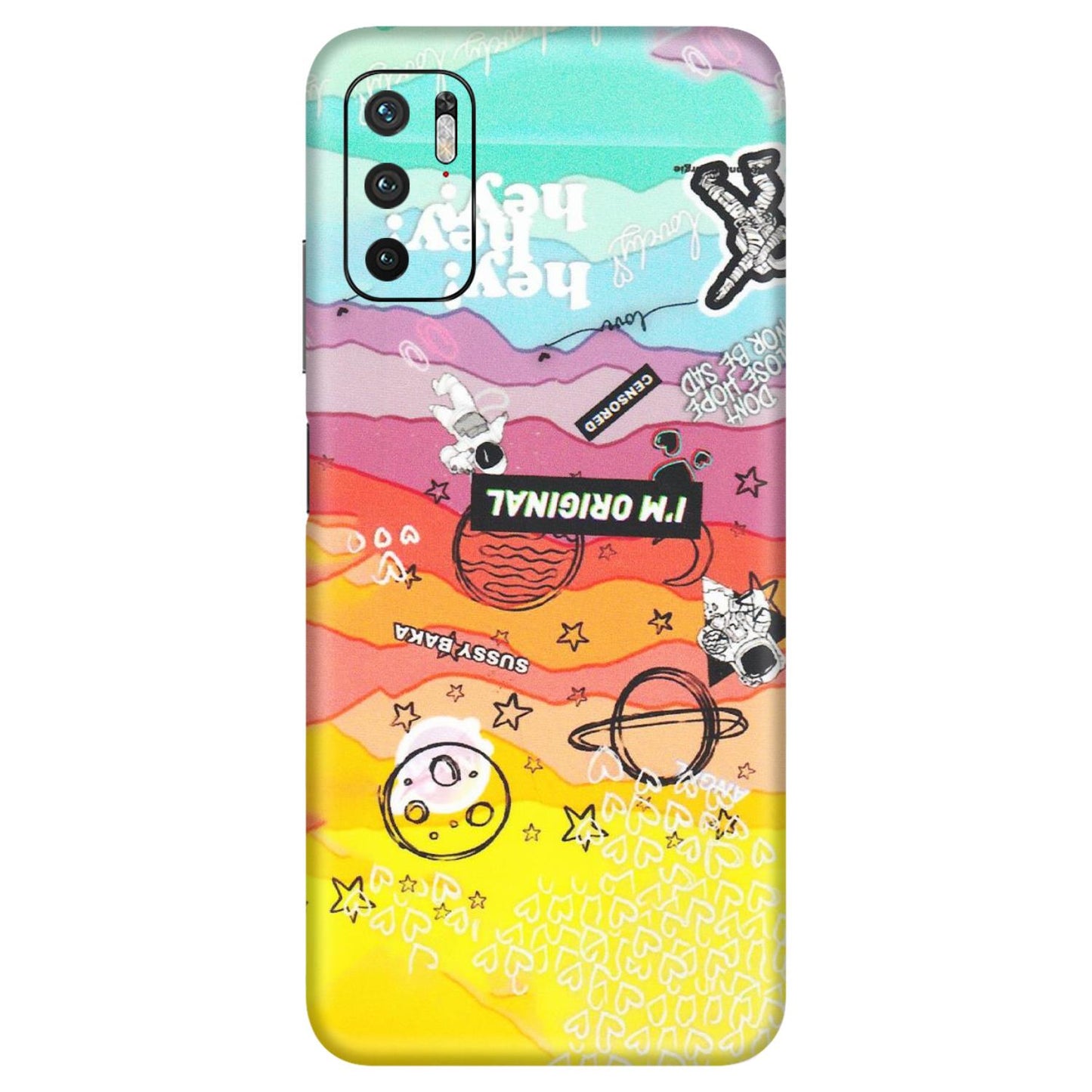 Xiaomi Redmi Phone Skins (All Models) - The Original Astronaut - Matte Finish (M-79) Redmi Note 10T 5G
