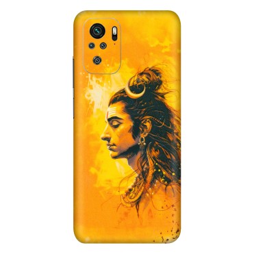 Xiaomi Redmi Phone Skins (All Models) - Shiv Shakti - 3D Embossed Finish (L-14) Redmi Note 10
