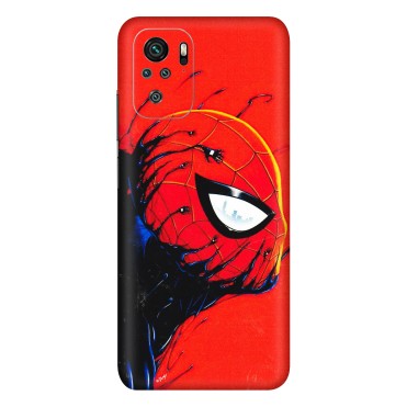 Xiaomi Redmi Phone Skins (All Models) - Spiderman Face Venom - 3D Embossed Finish (L-165) Redmi Note 10