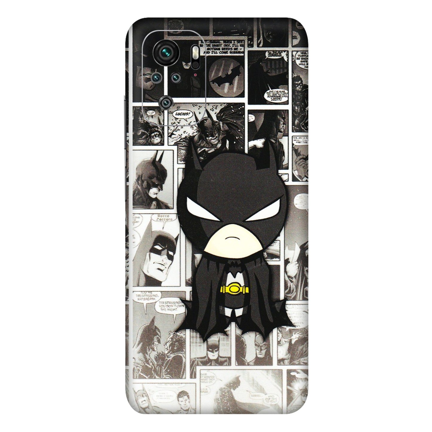 Xiaomi Redmi Phone Skins (All Models) - Toon Batman - 3D Embossed Finish (L-182) Redmi Note 10