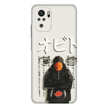 Xiaomi Redmi Phone Skins (All Models) - Obito Anime Eye - 3D Embossed Finish (L-19) Redmi Note 10