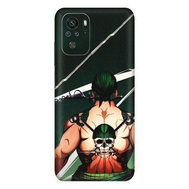 Xiaomi Redmi Phone Skins (All Models) - Zoro Anime - 3D Embossed Finish (L-23) Redmi Note 10