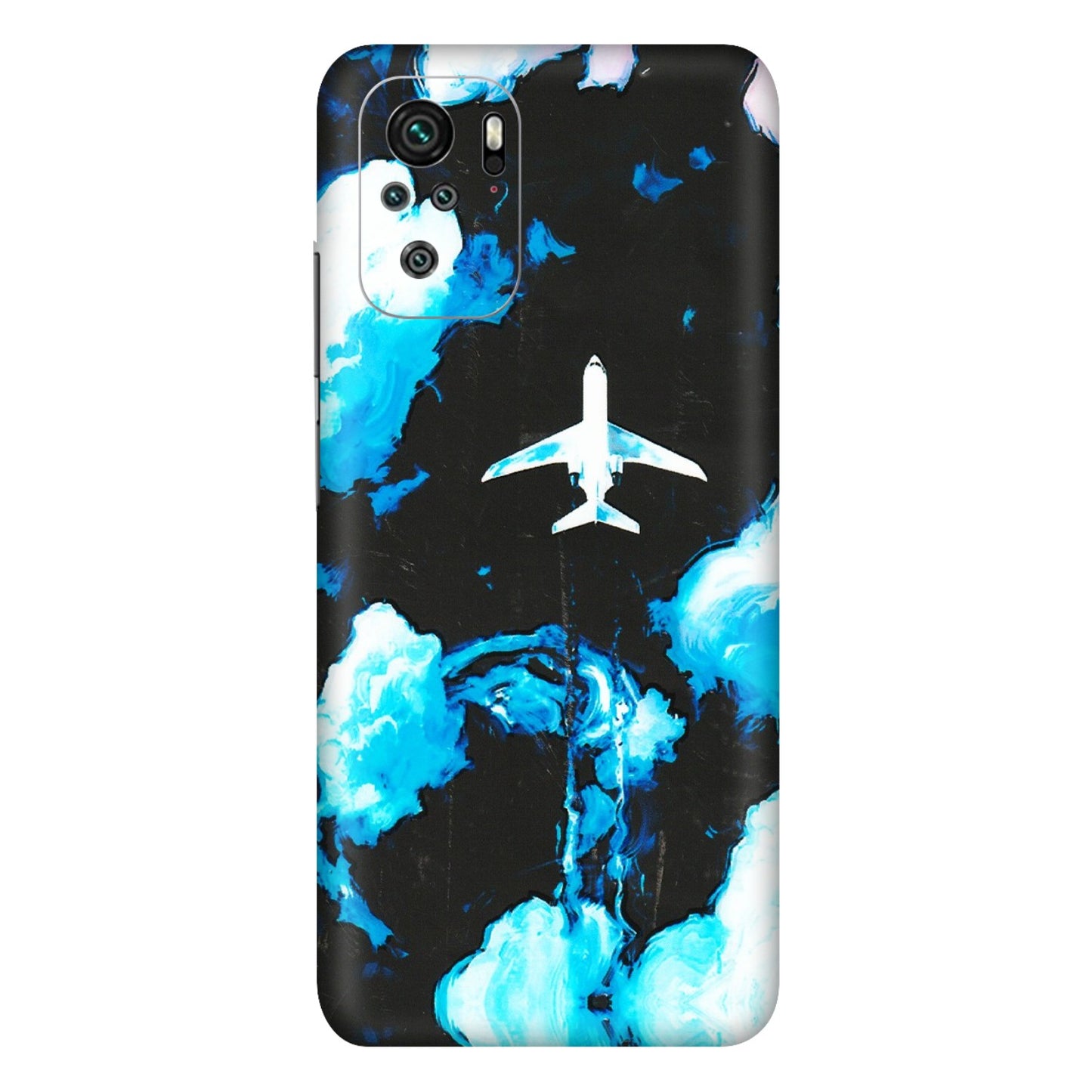 Xiaomi Redmi Phone Skins (All Models) - Travel In Airline - 3D Embossed Finish (L-264) Redmi Note 10